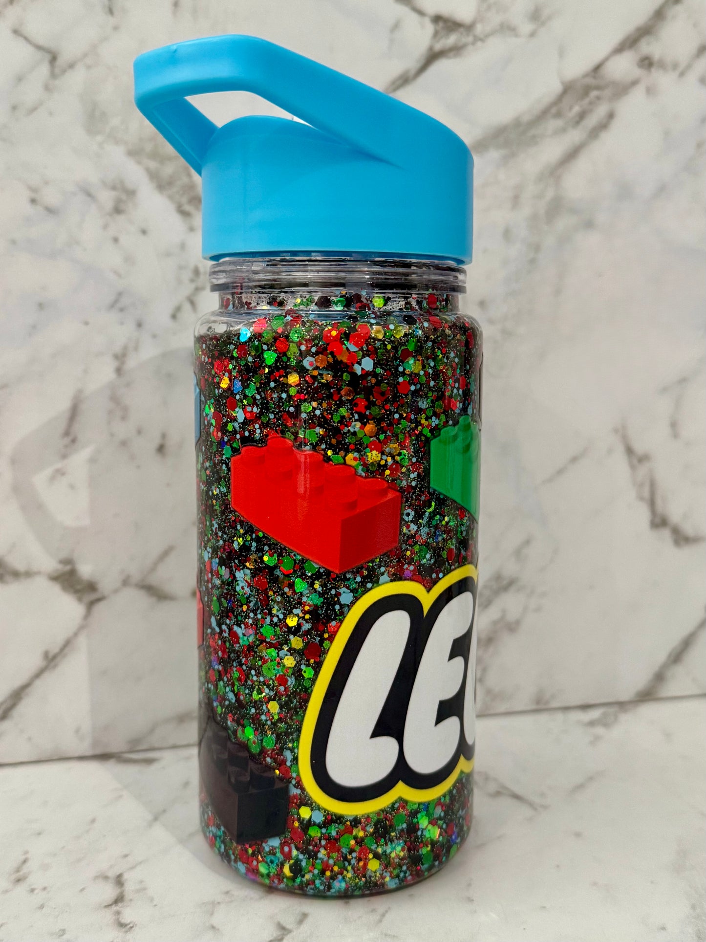 Lego Snow Globe Drink Bottle
