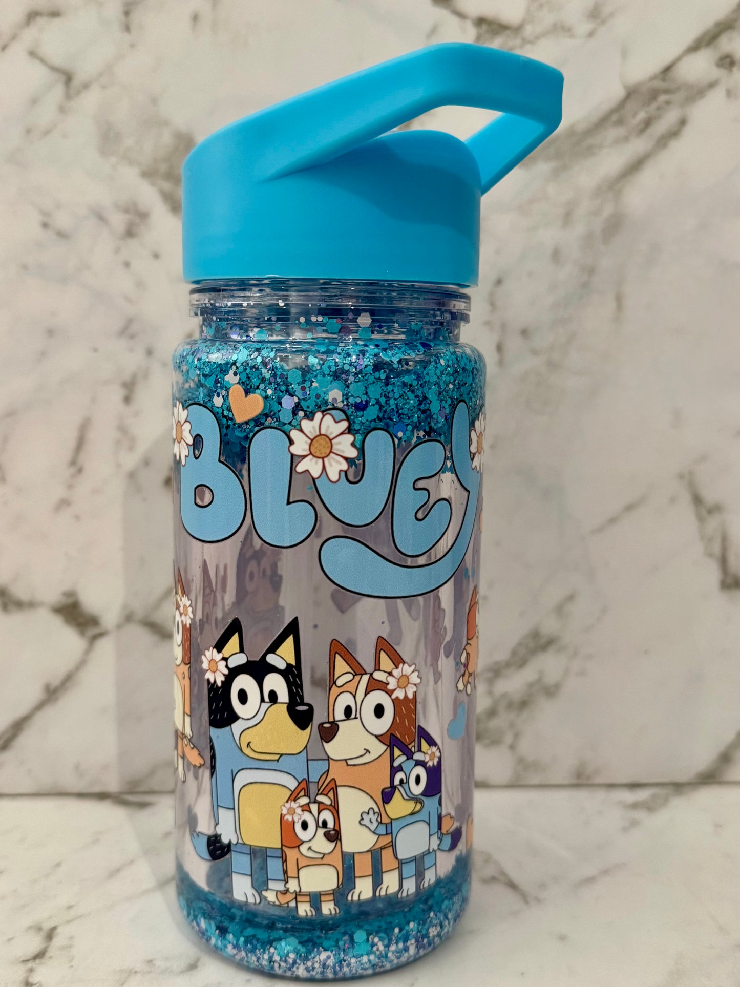 Bluey Snow Globe Drink Bottle