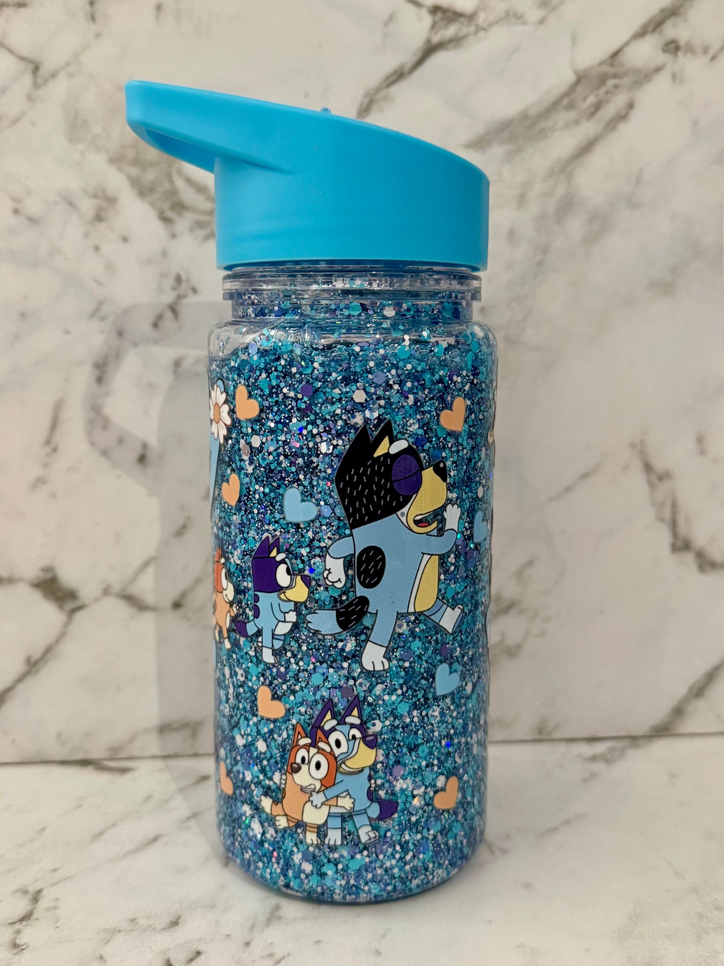 Bluey Snow Globe Drink Bottle