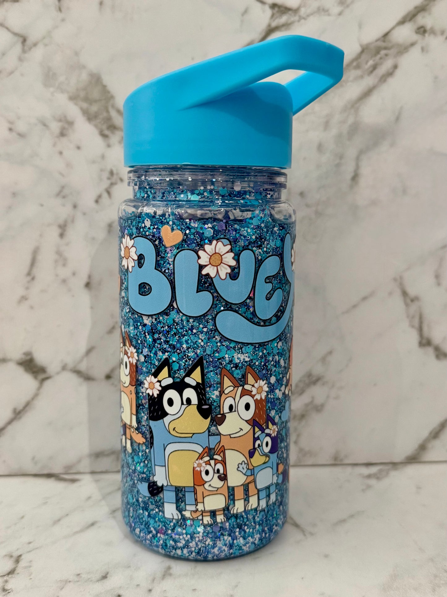 Bluey Snow Globe Drink Bottle