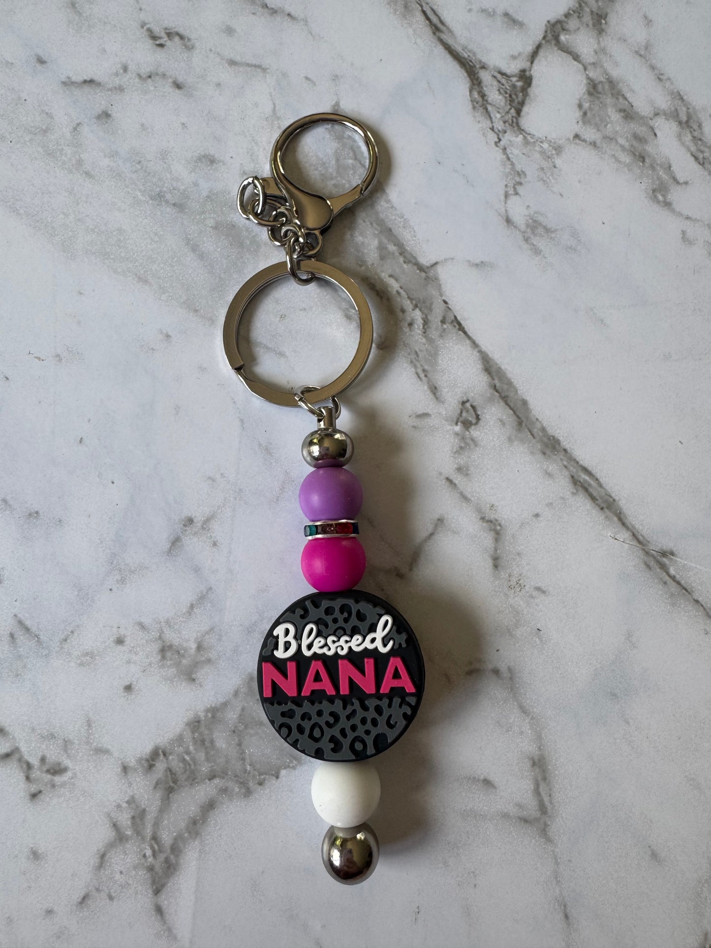 Blessed Nana Keyring