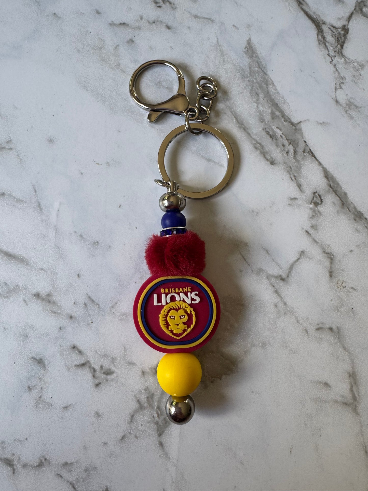 Brisbane AFL Keyring 2