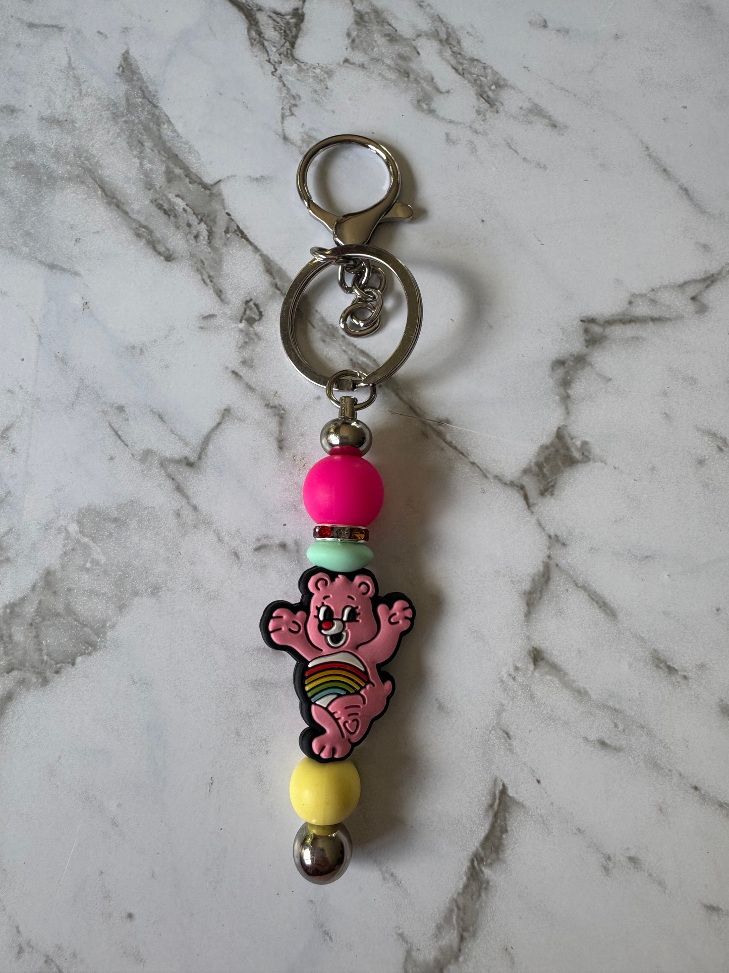 Rainbow Bear 2 Keyring