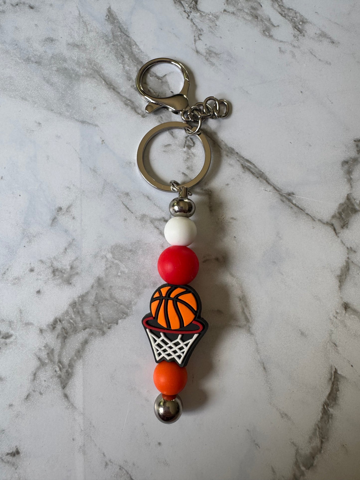 Basketball Keyring