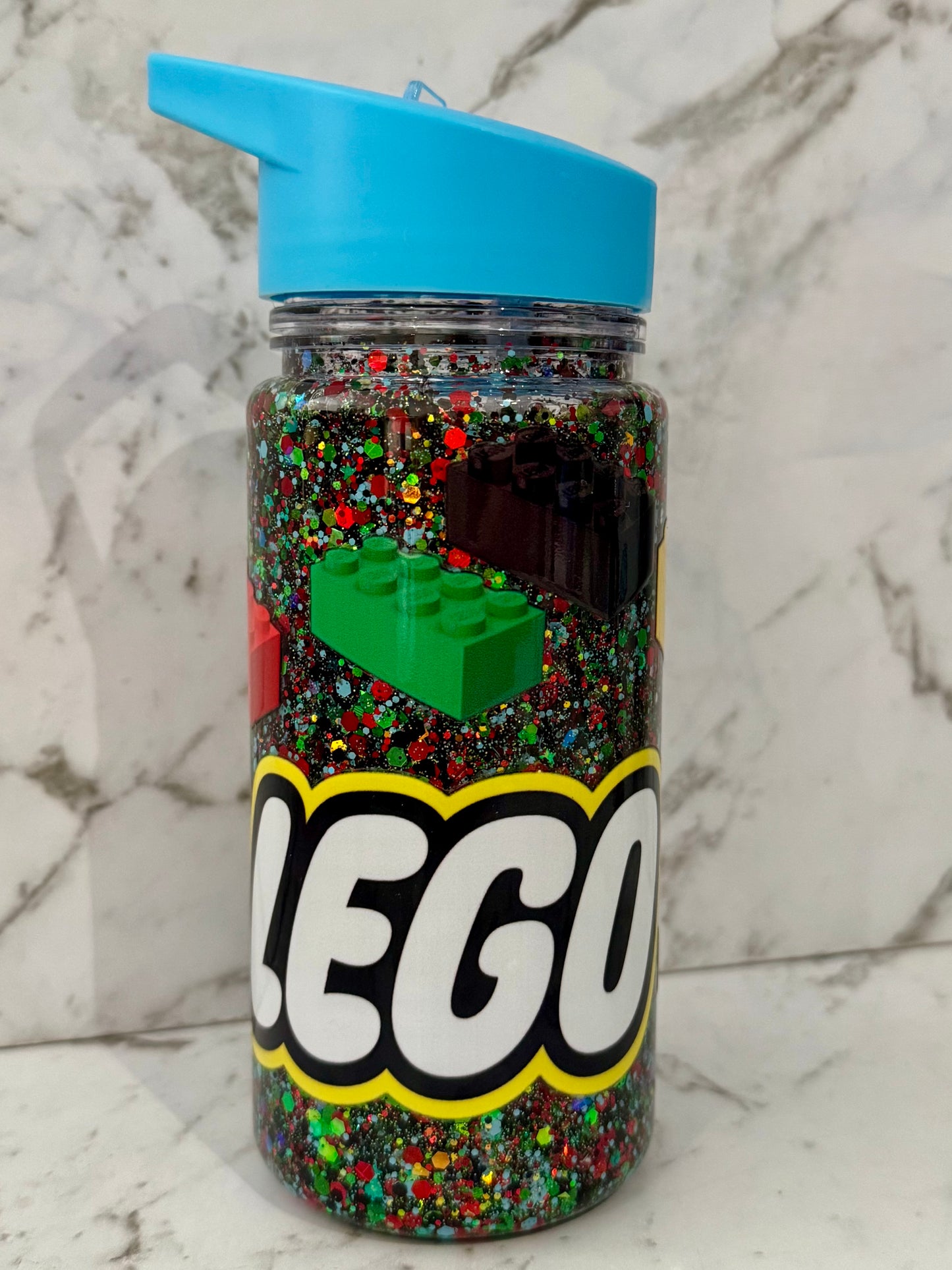 Lego Snow Globe Drink Bottle