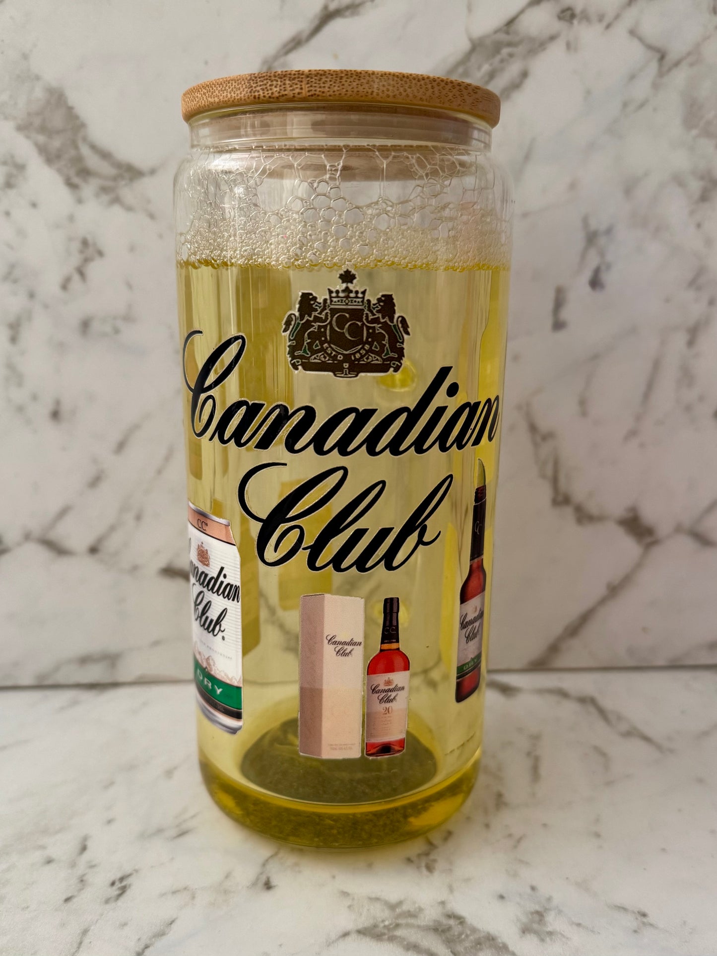 Canadian Club Glass Mug