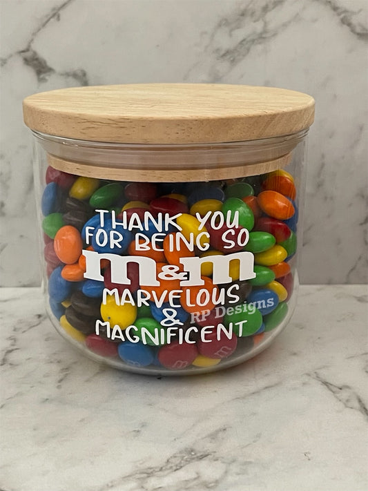 Marvelous & Magnificent - Teacher Jar