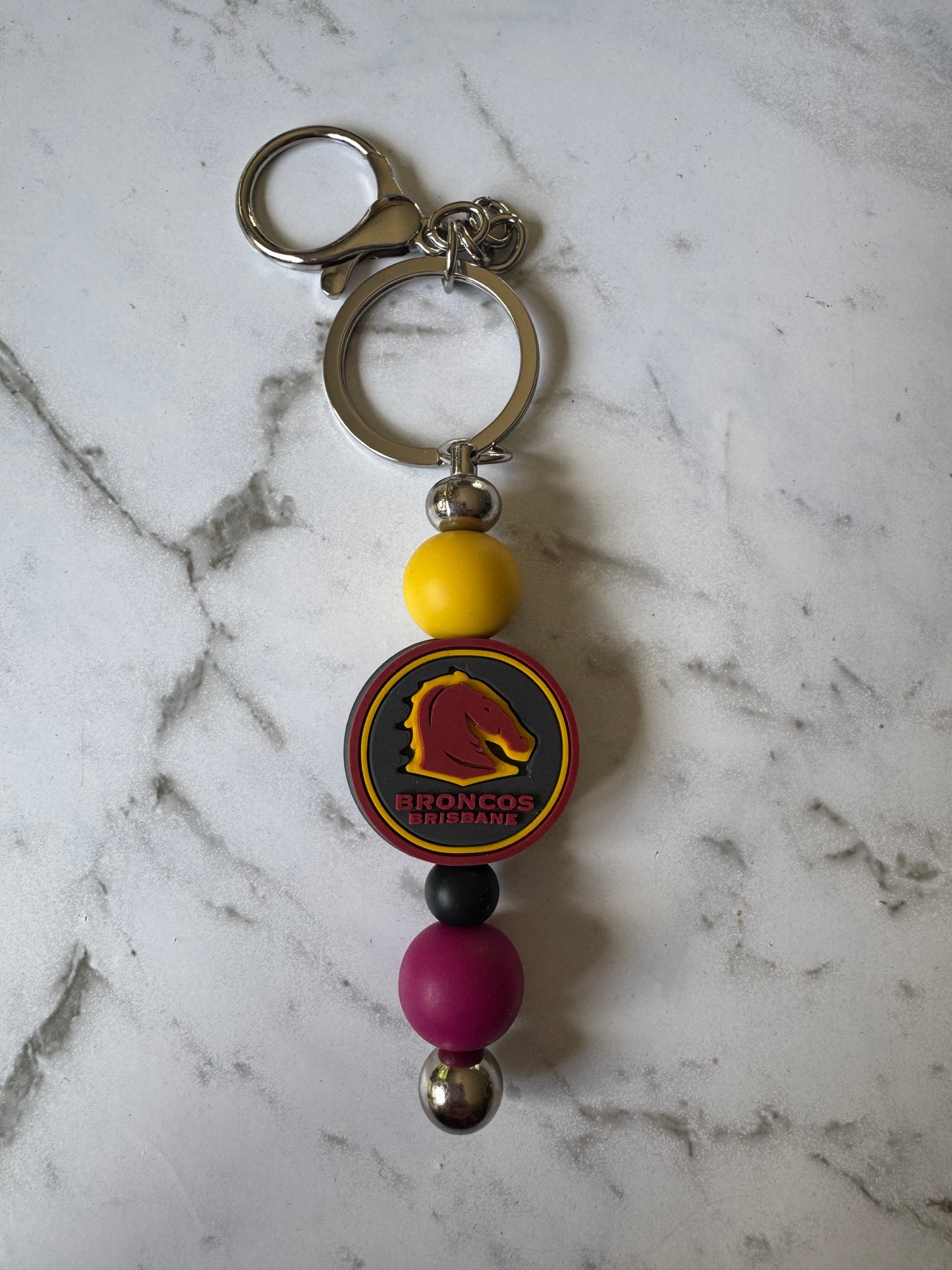Bronco NRL Keyring