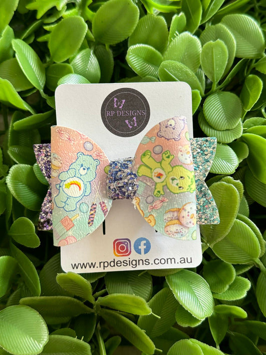 Pastel Care Bear Bow