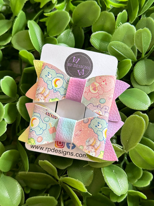 Pastel Care Bear Bows