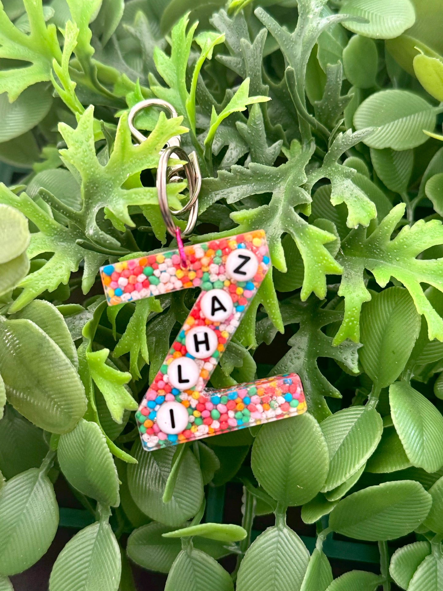 100 & 1000s Letter Keyrings