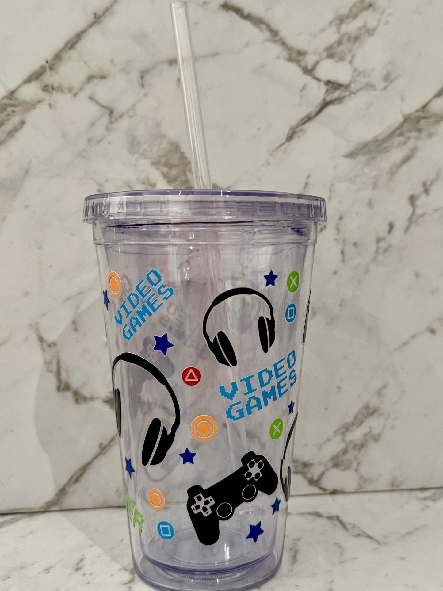 Gamer Acrylic Tumbler