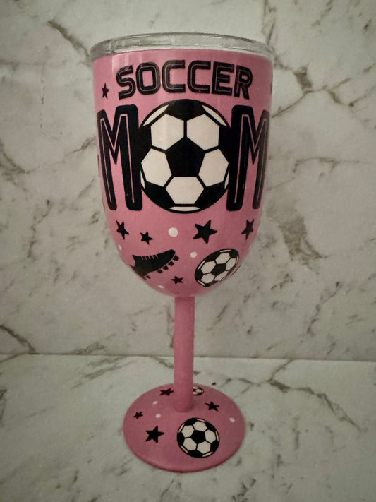 Soccer Mum Wine Tumbler