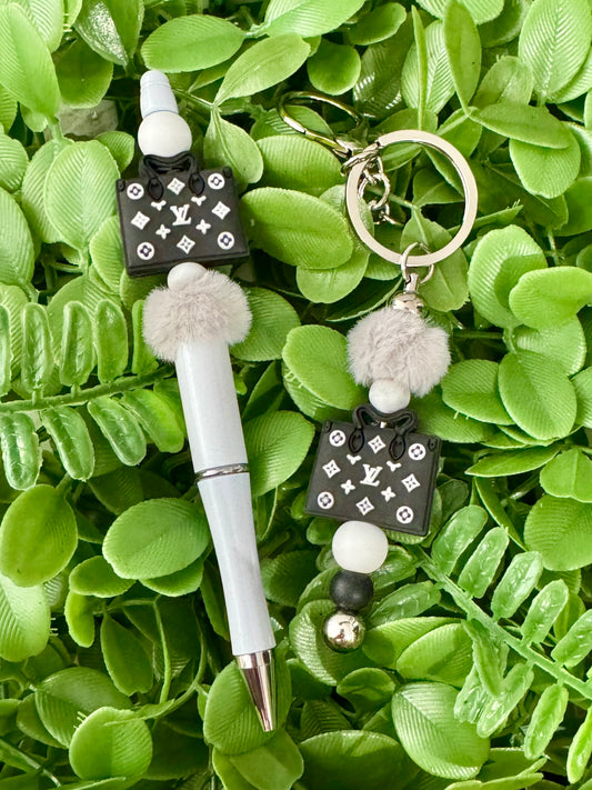 Handbag Pen and Keyring