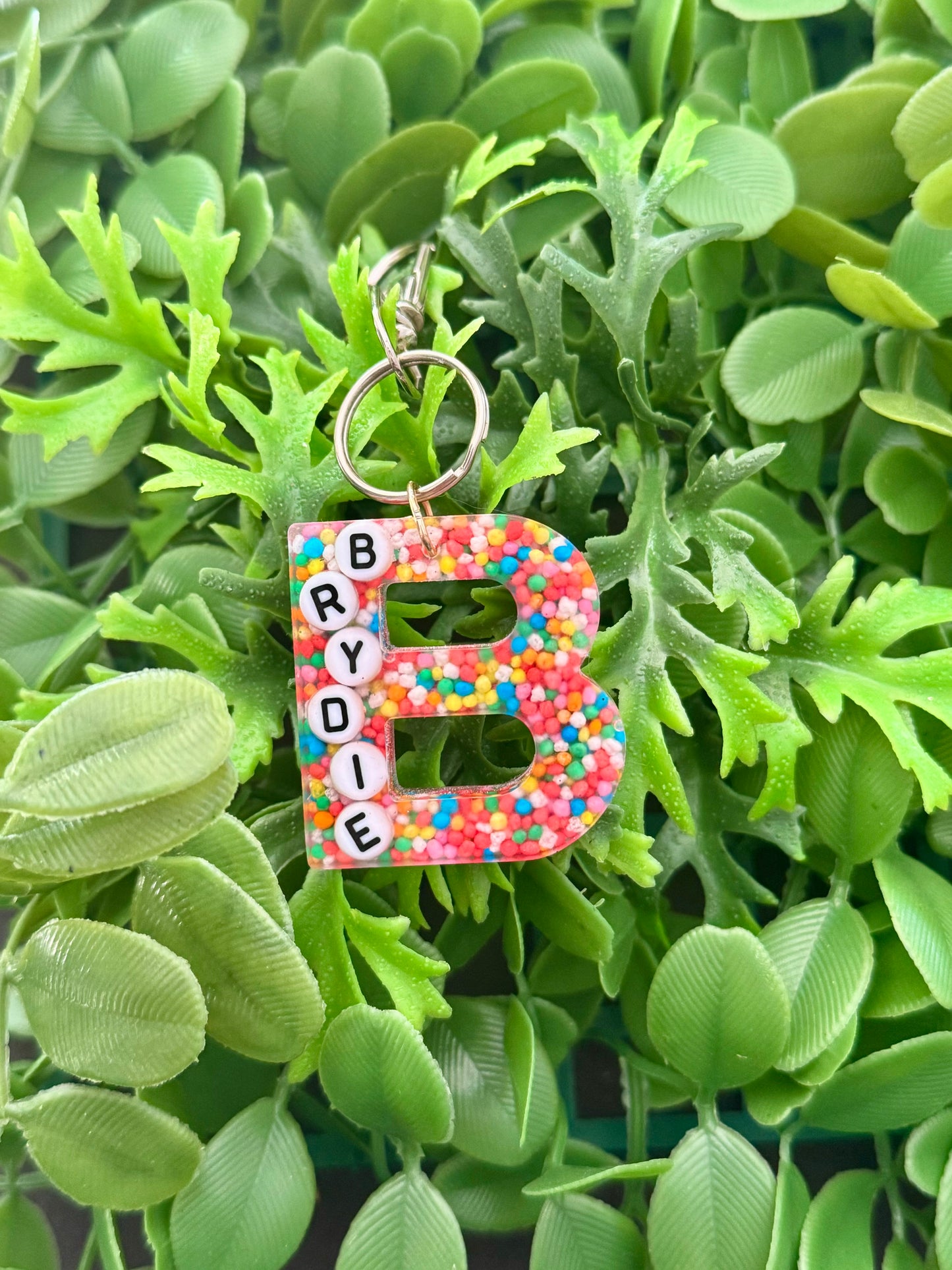 100 & 1000s Letter Keyrings