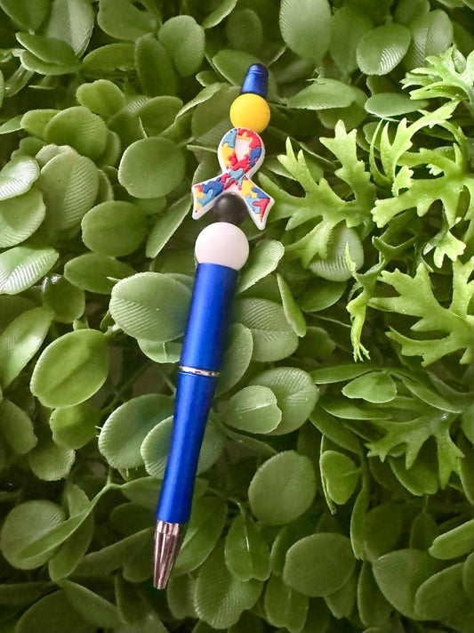 Autism Ribbon Pen