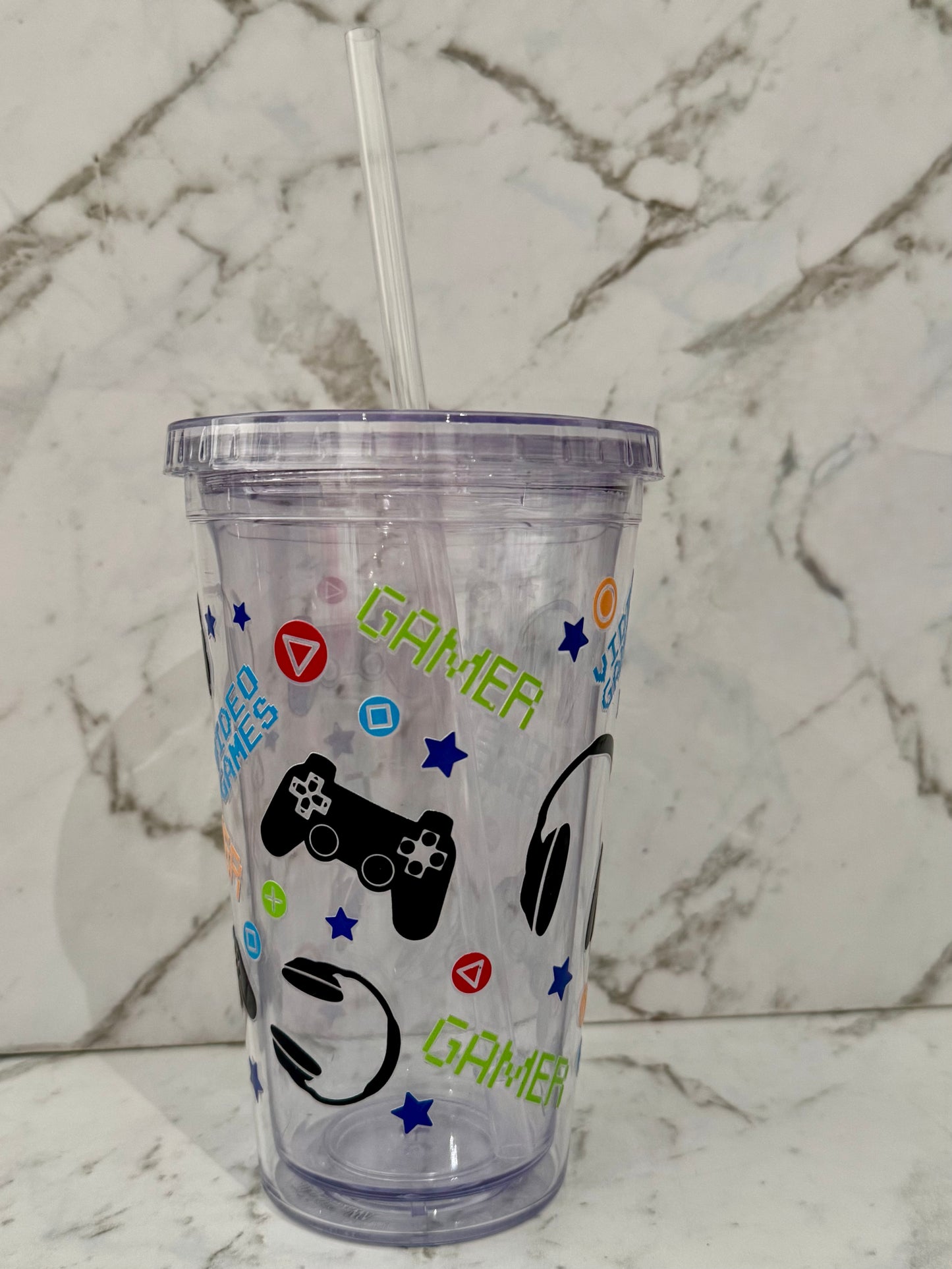 Gamer Acrylic Tumbler