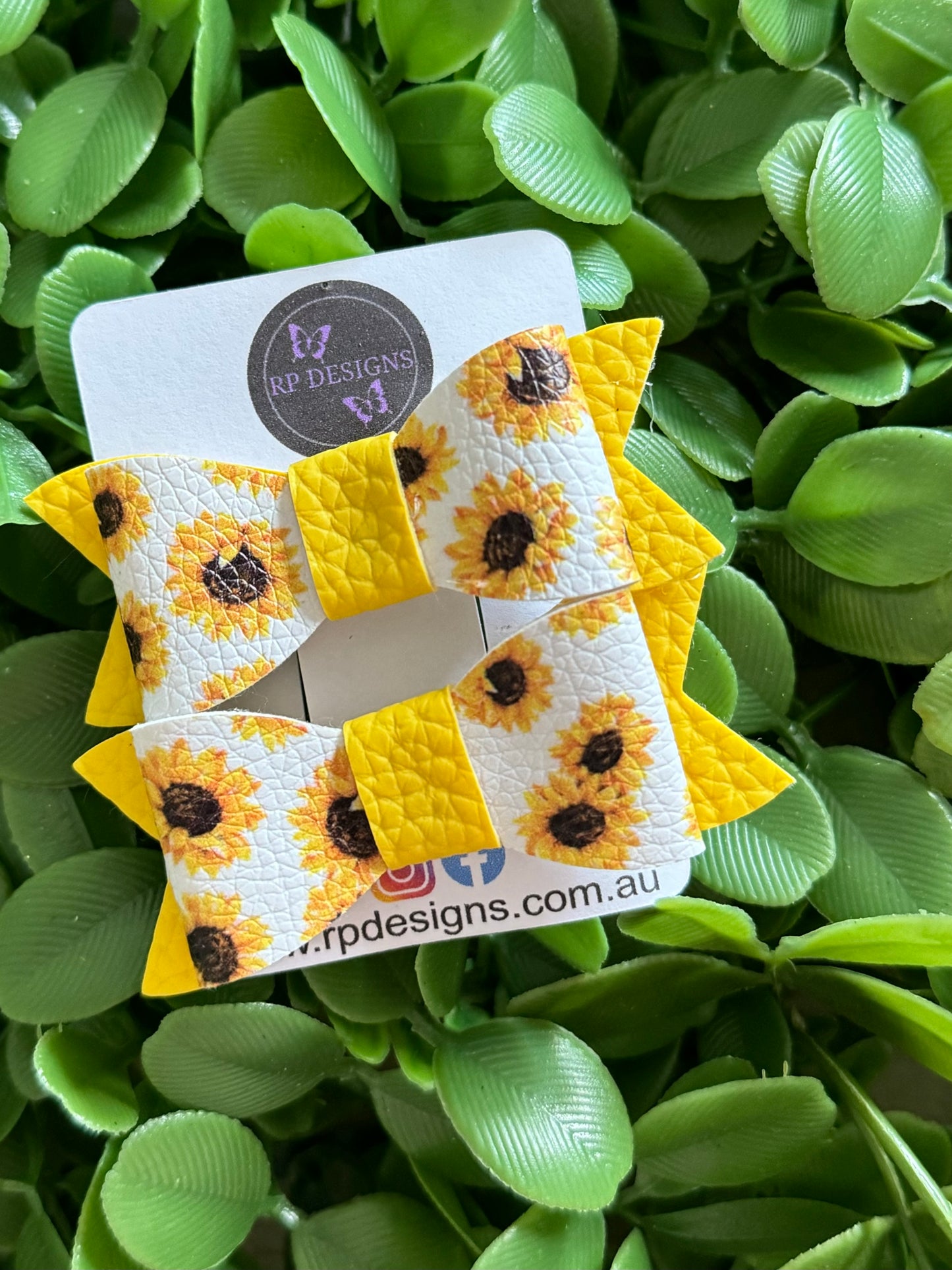 Sunflower Bow Set