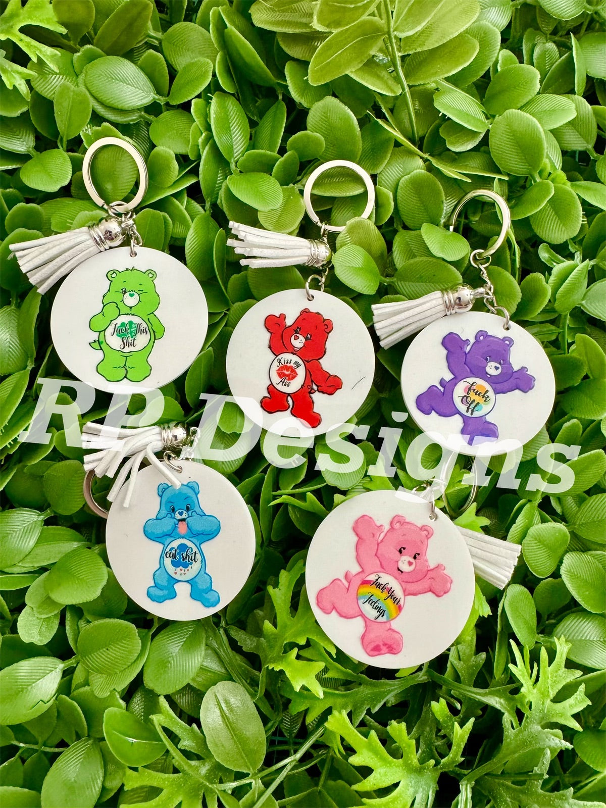 Swear Bear Keyrings