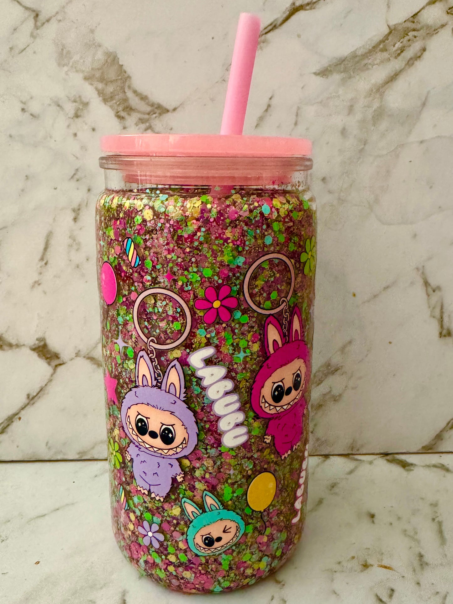 Labubu Snow Globe Tumbler
