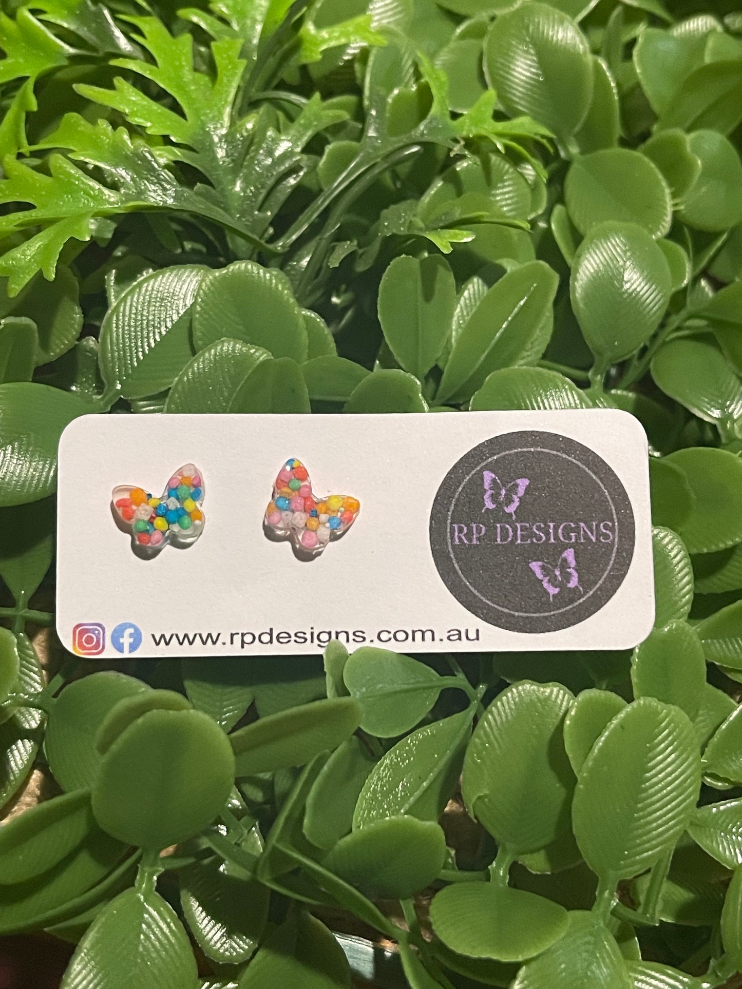 Butterfly Earrings 100 & 1000s