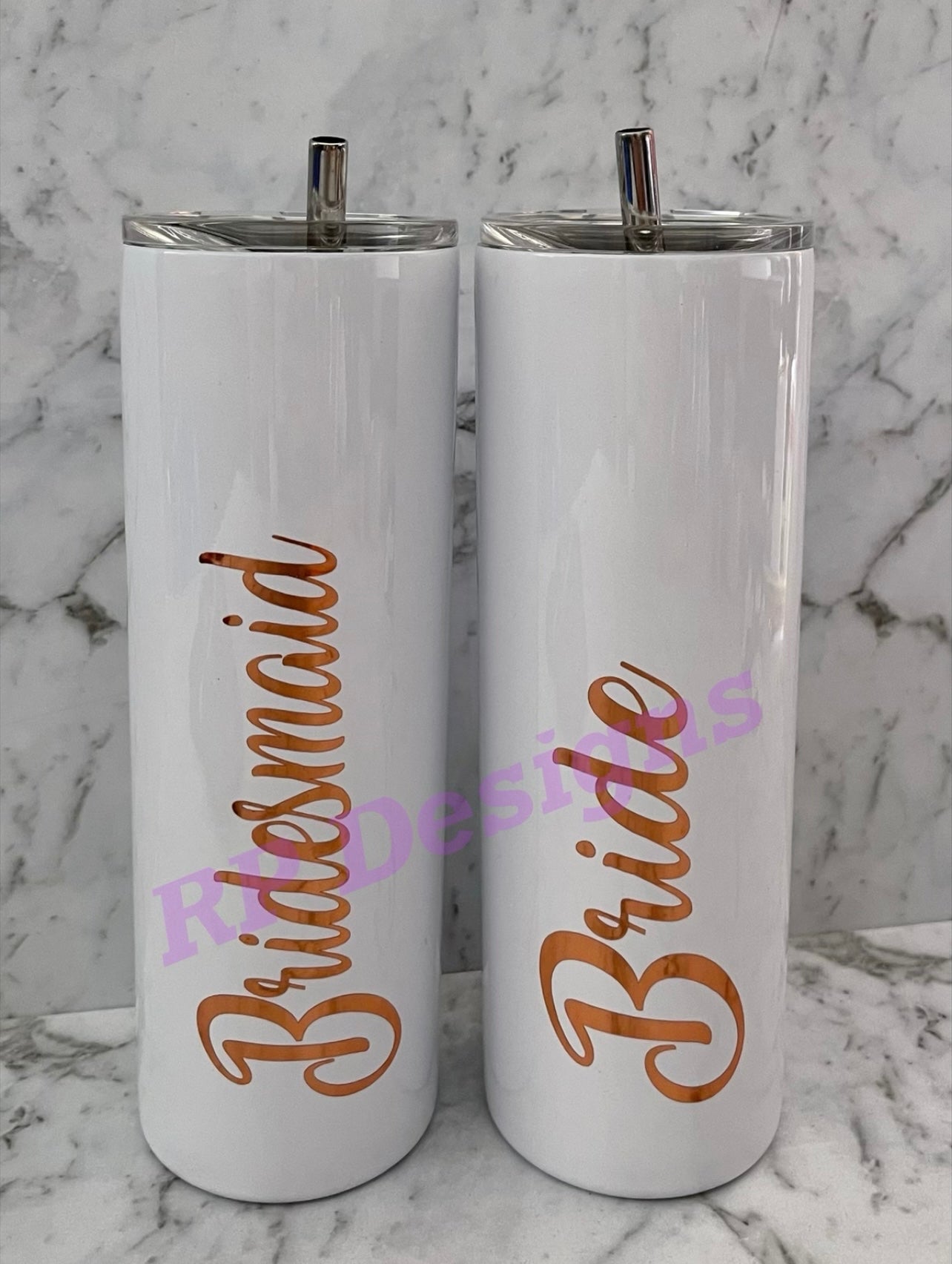 Bridal party tumblers