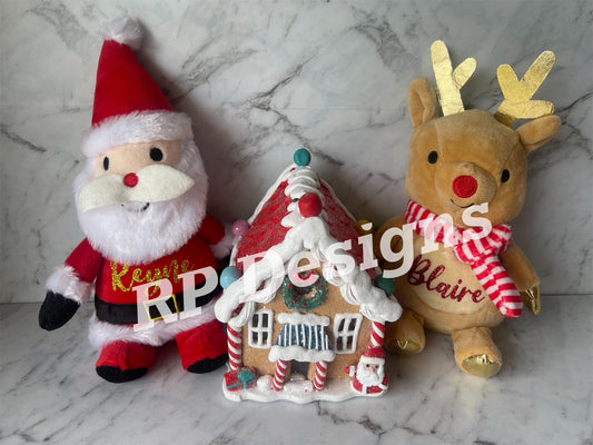 Personalised Christmas plush