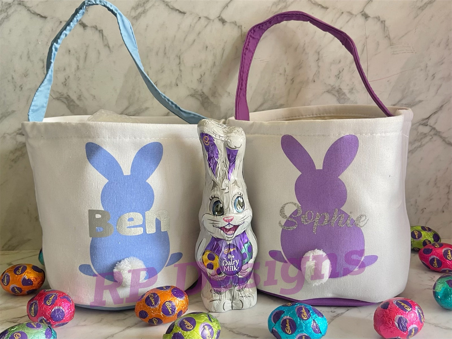 Fabric Easter Bags