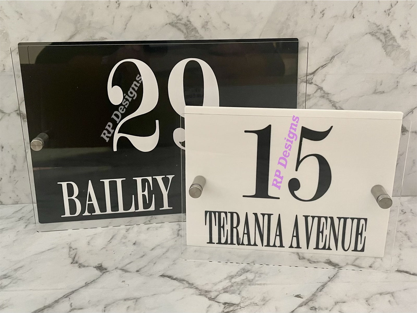 Acrylic House Signs