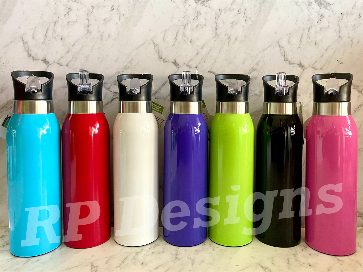 Double Wall Crayon Drink Bottles