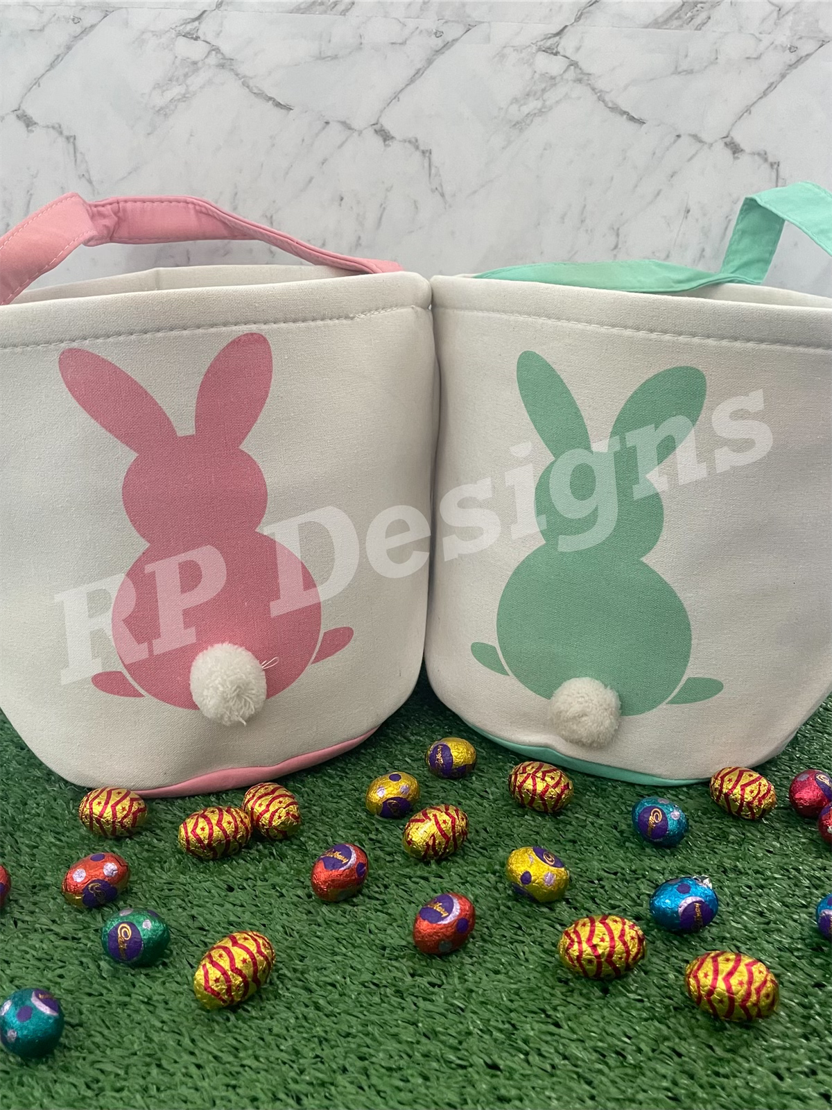 Fabric Easter Bags