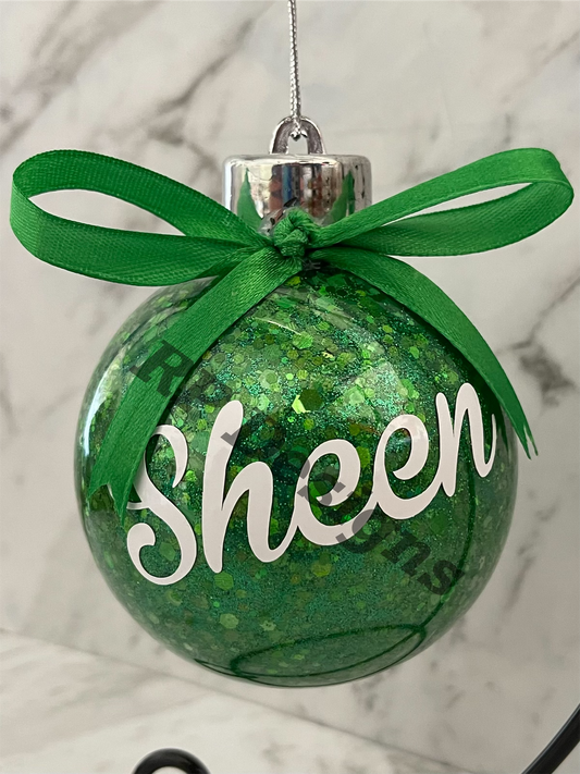 Personalised Christmas Baubles