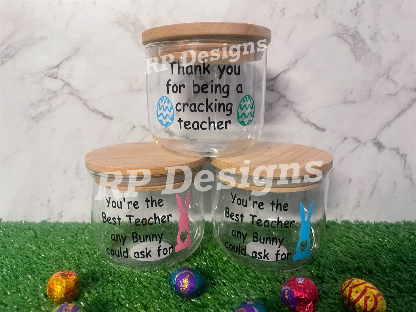 Teacher Easter Jars