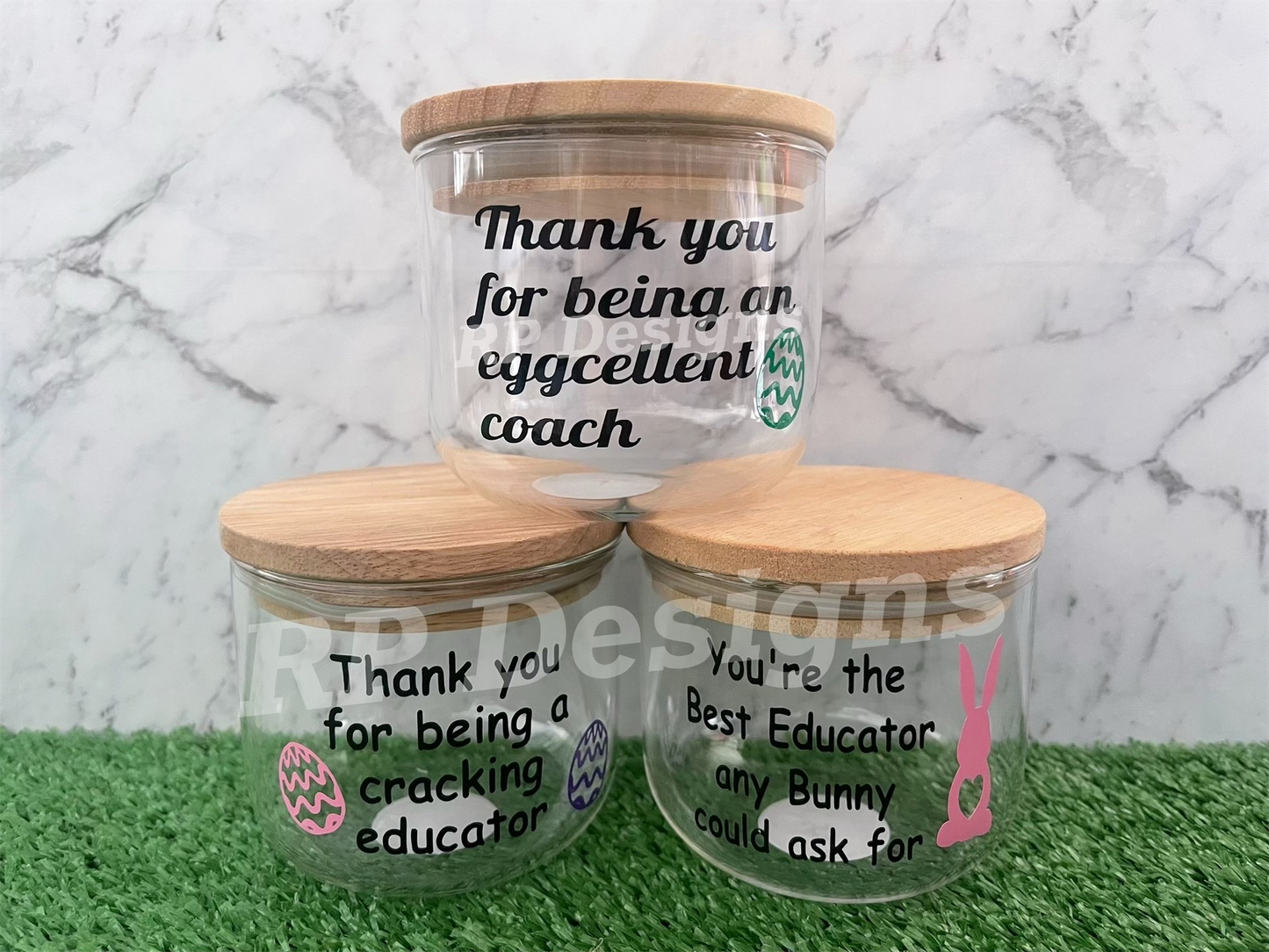 Teacher Easter Jars