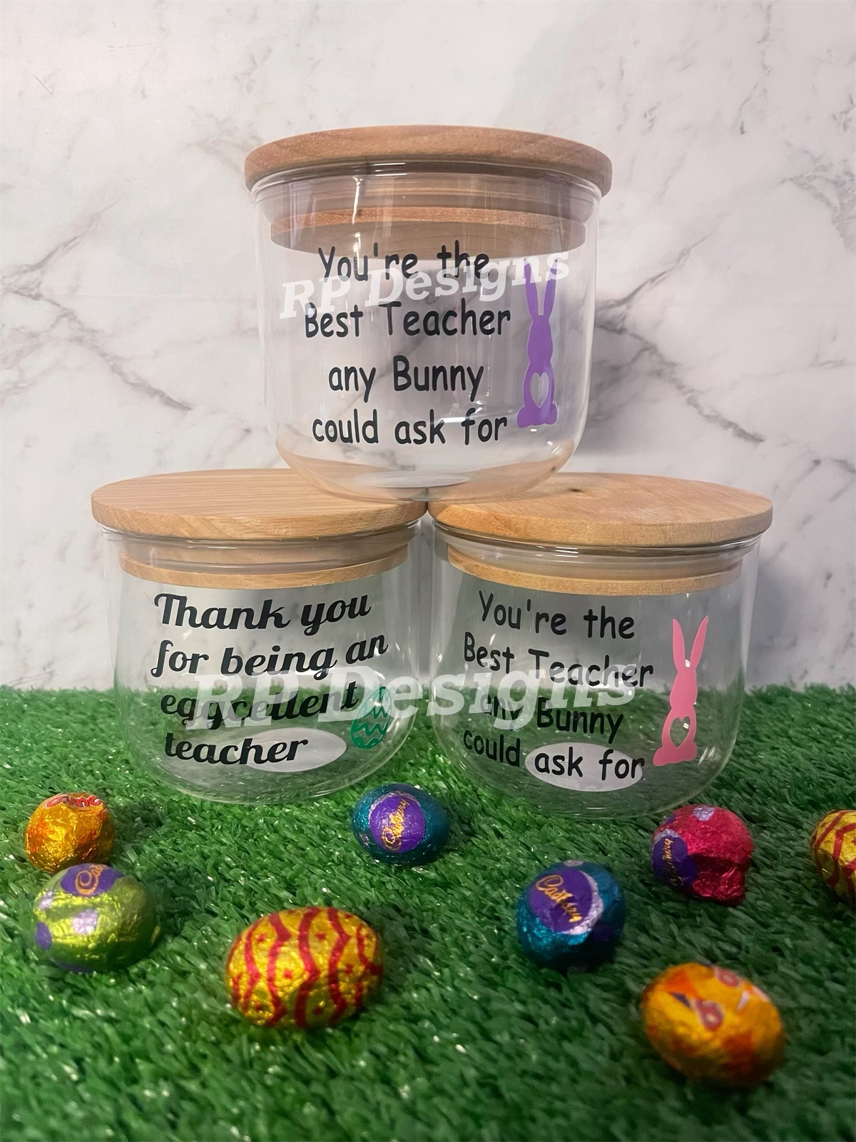 Teacher Easter Jars