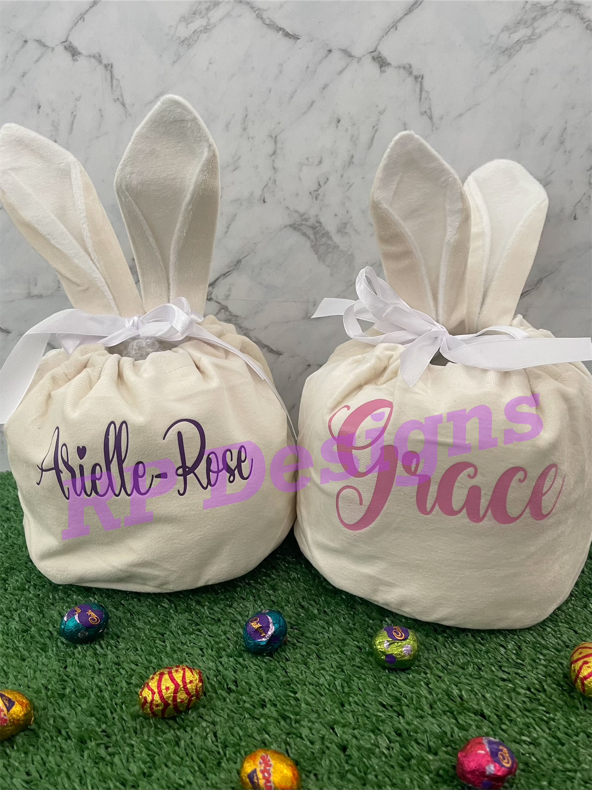 Velvet Bunny Bags