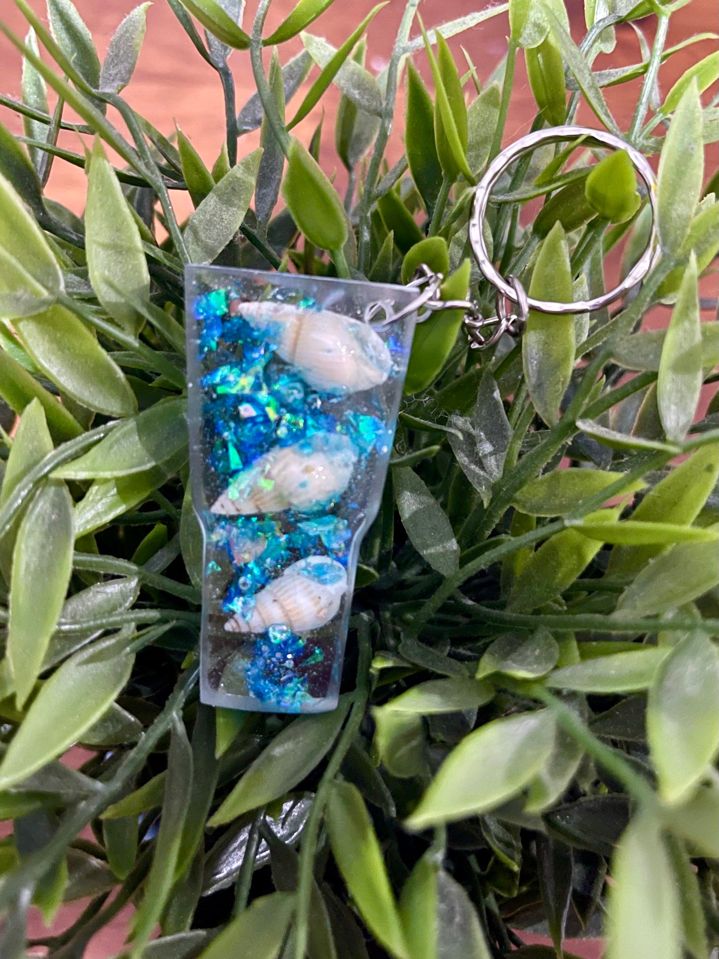 Tumbler Keyring BEACH MYLAR