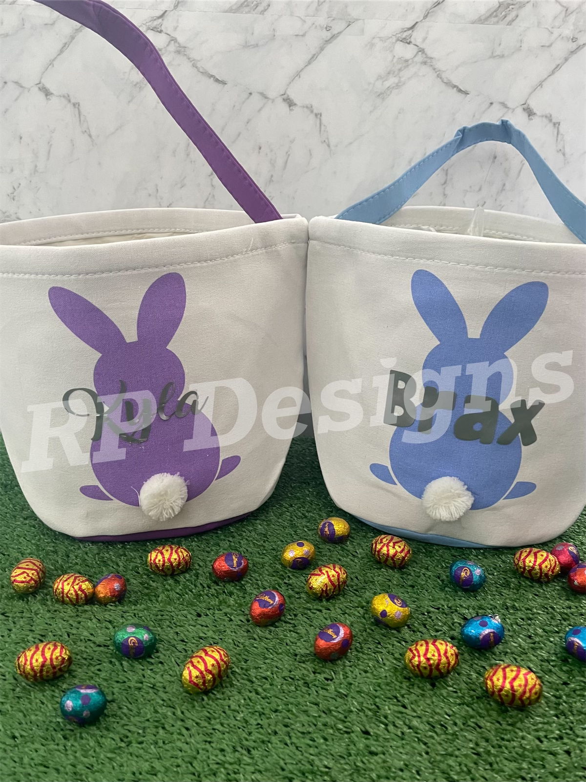 Fabric Easter Bags