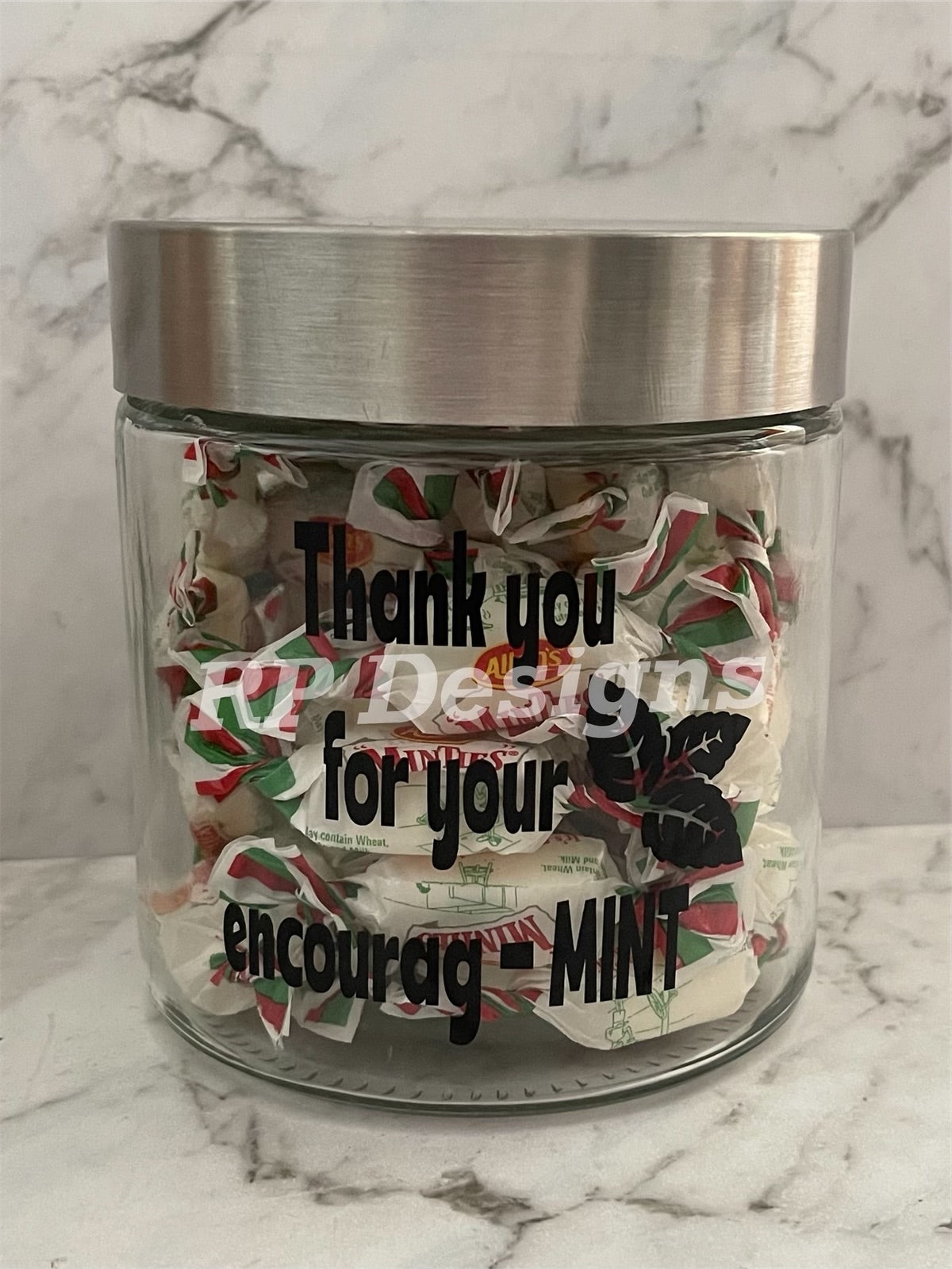 Encourag -MINT - Teacher Jar