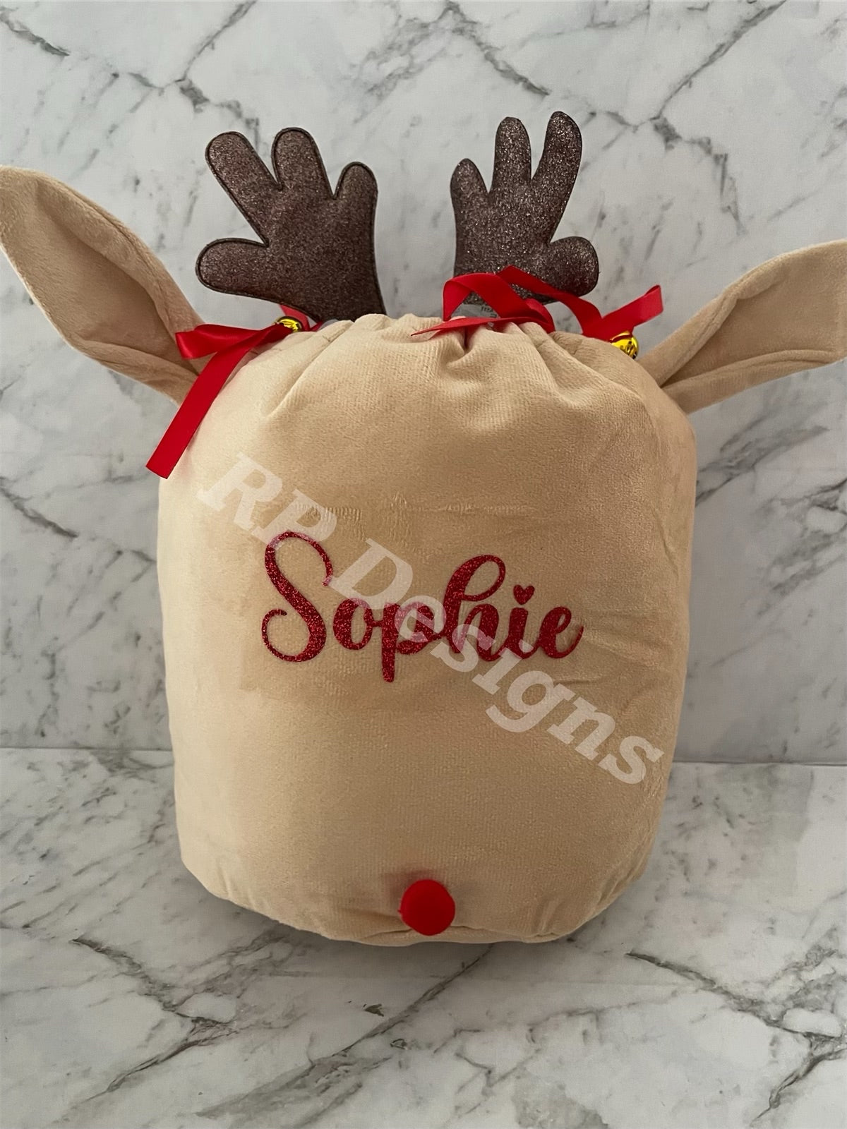 Reindeer gift bag