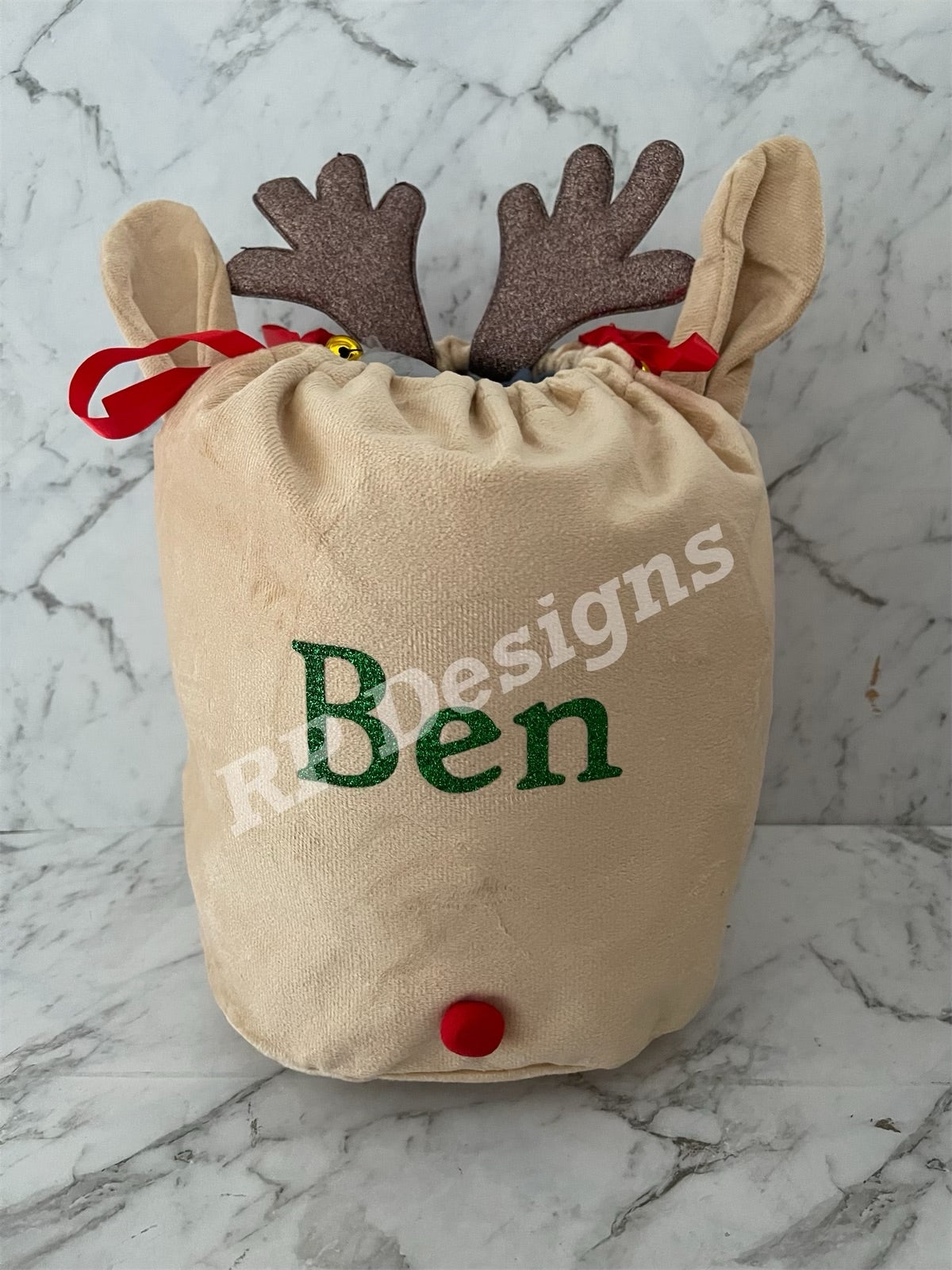 Reindeer gift bag