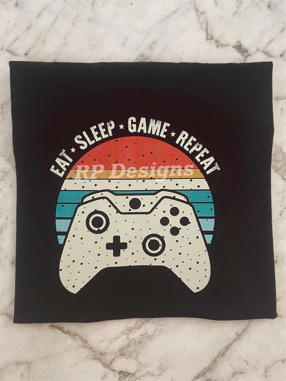 Eat Sleep Game Repeat T-Shirt