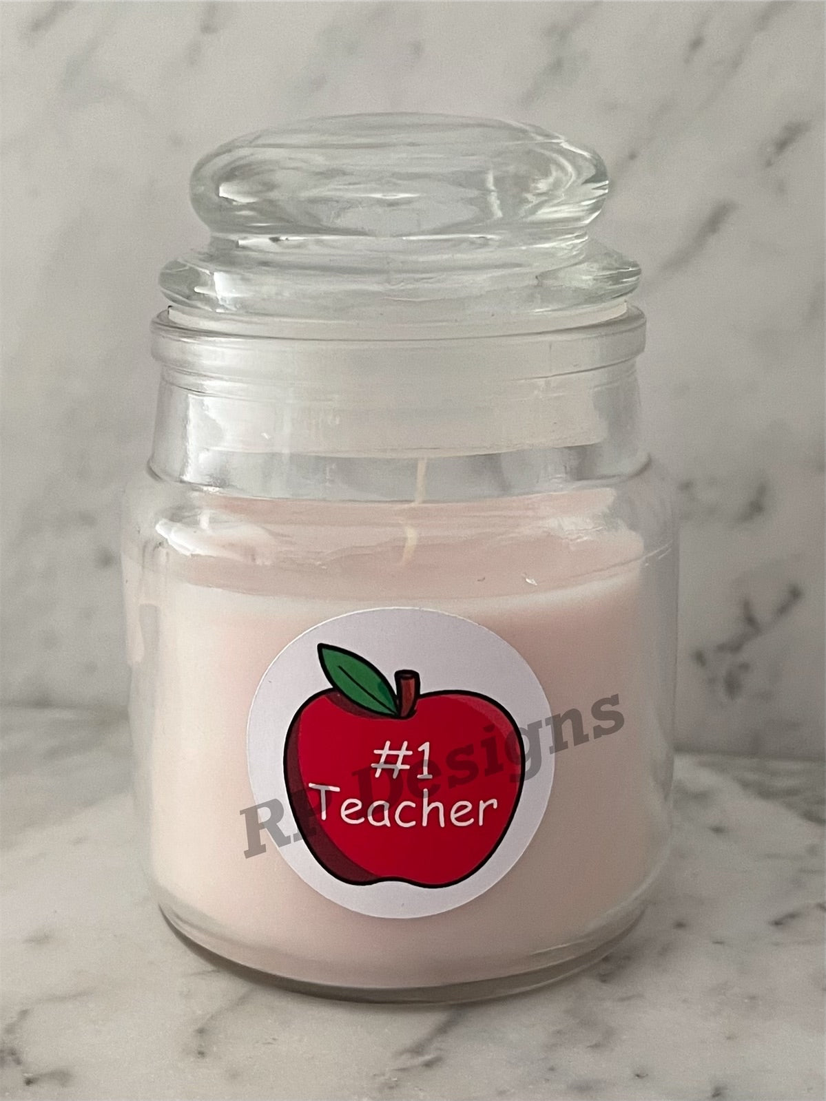 Small Teacher Candle