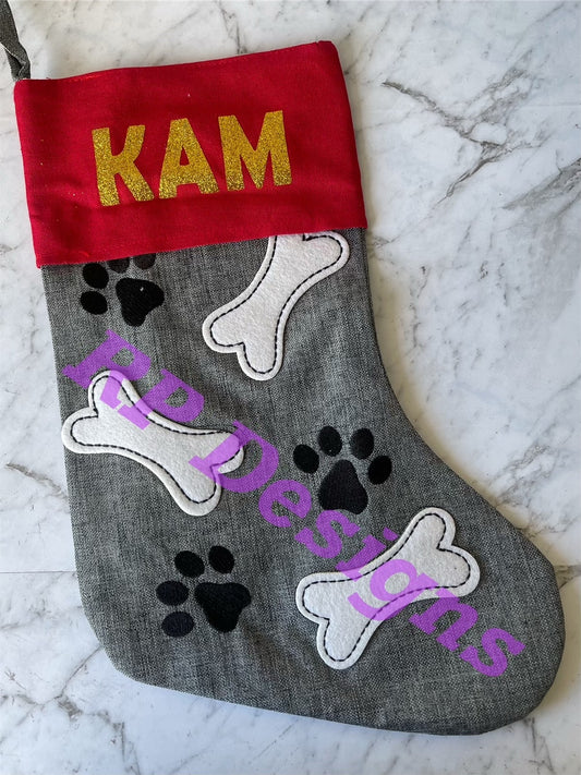 Dog Christmas Stocking