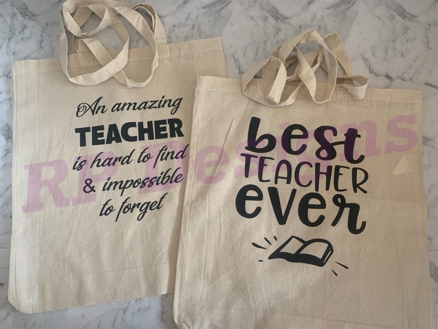 Teacher tote bags