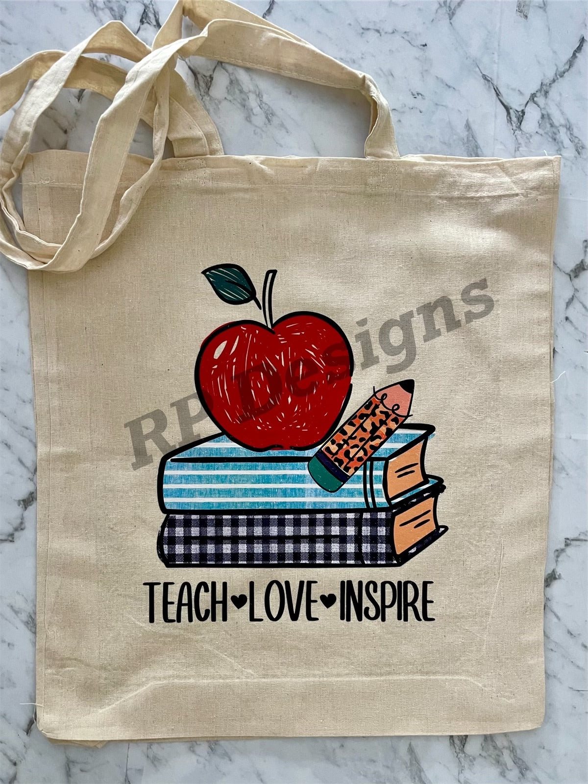 Teacher tote bags